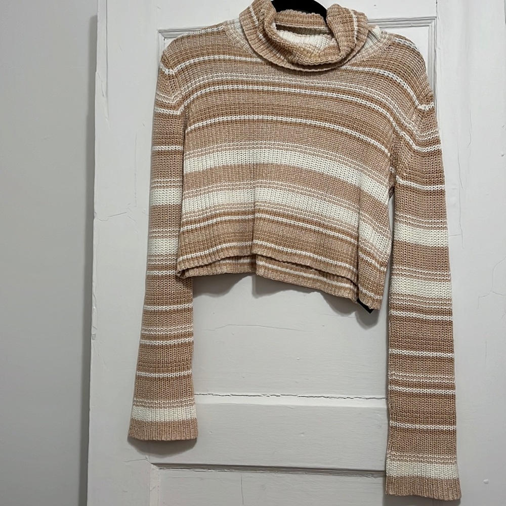 Urban Outfitters Striped Turtleneck Sweater